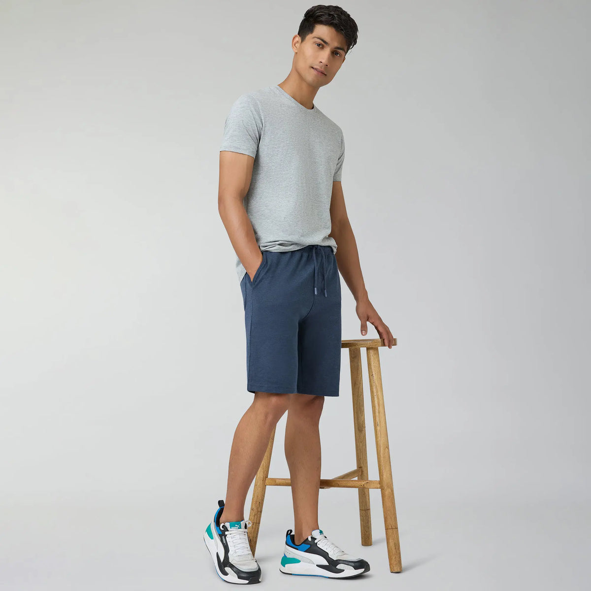 Nova Cotton Rich Shorts Midnight Blue - XYXX Crew