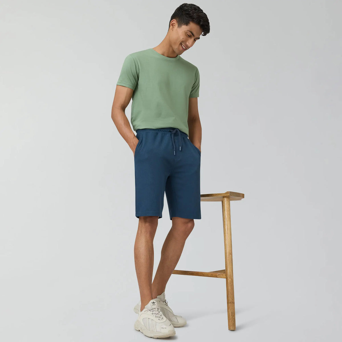 Nova Cotton Rich Shorts Oxford Blue - XYXX Crew