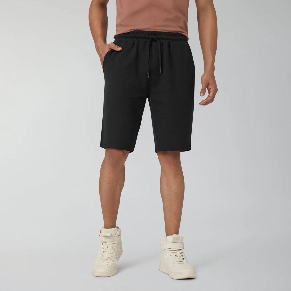 Nova Cotton Rich Shorts Pitch Black - XYXX Crew