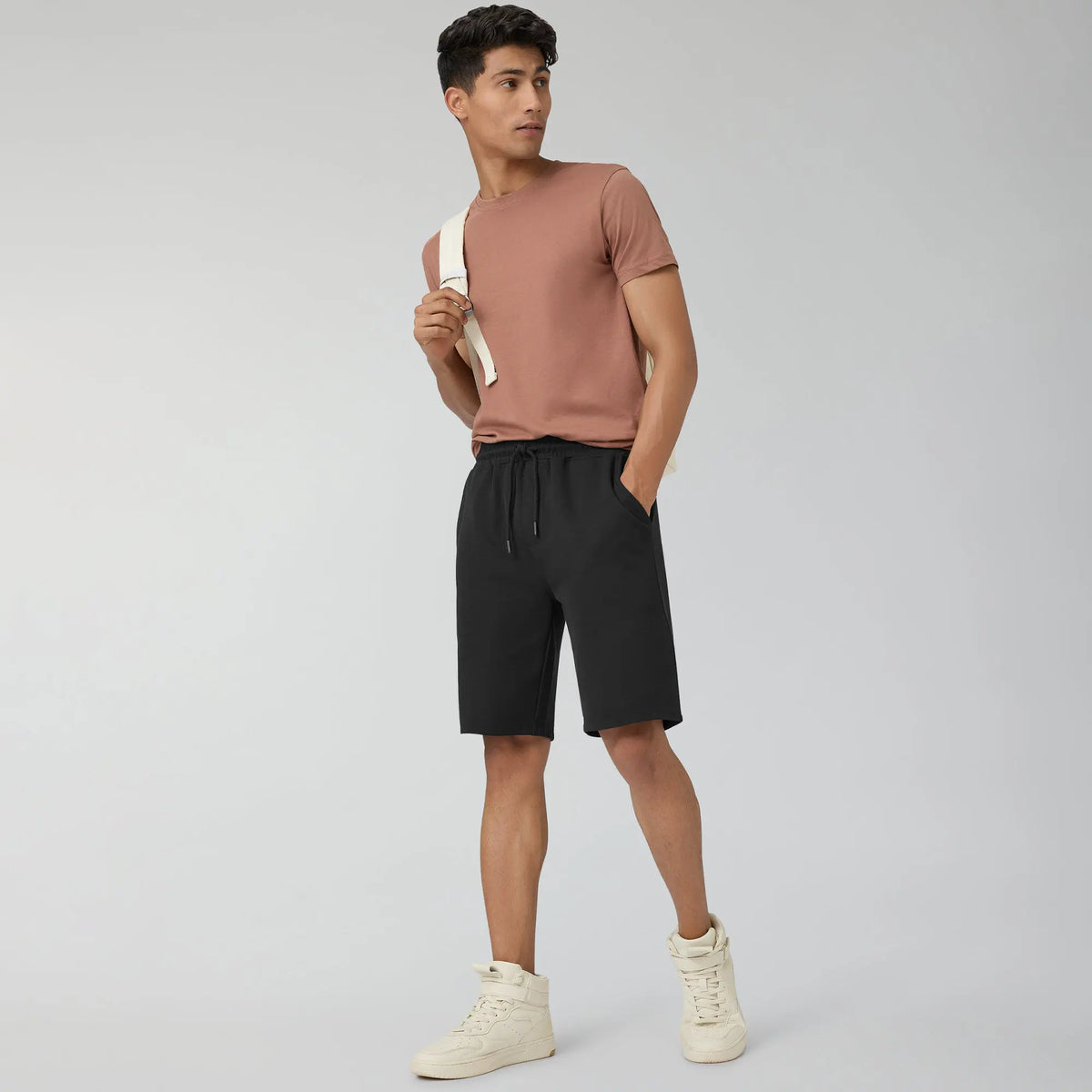 Nova Cotton Rich Shorts Pitch Black - XYXX Crew