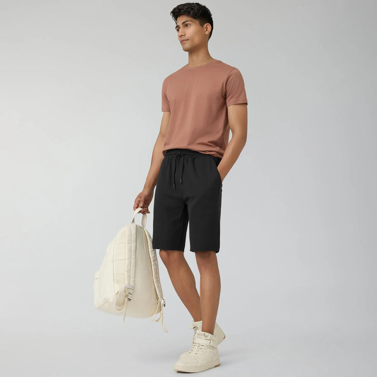 Nova Cotton Rich Shorts Pitch Black - XYXX Crew