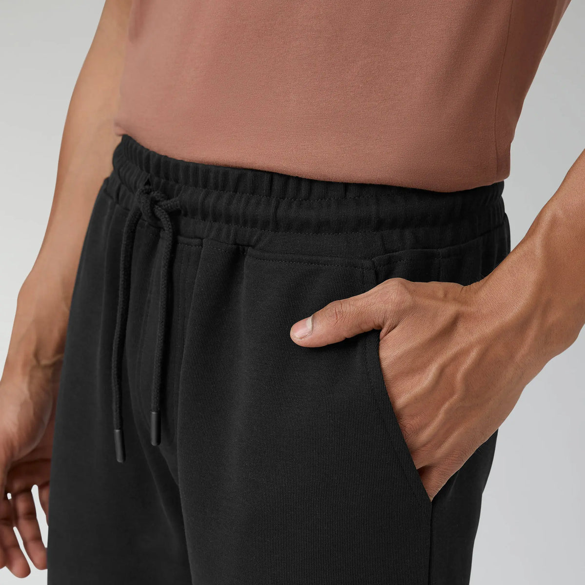 Nova Cotton Rich Shorts Pitch Black - XYXX Crew