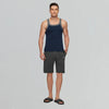 Pace Square Neck Vests For Men Estate Blue - XYXX Crew