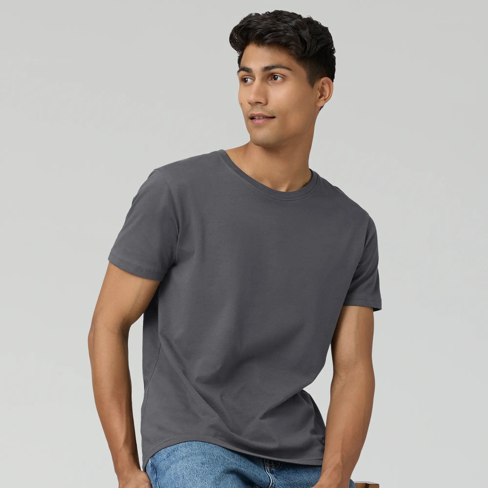 Pace Combed Cotton T-shirts Anchor Grey – XYXX Apparels