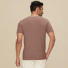 Pace Combed Cotton T-shirt for men Brown Latte - XYXX Mens Apparels