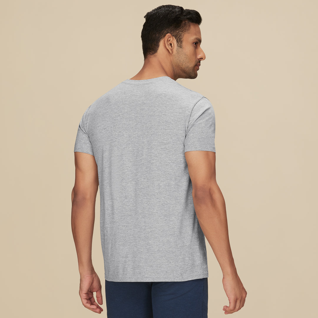 Pace Combed Cotton T-shirts Frost Grey – XYXX Apparels
