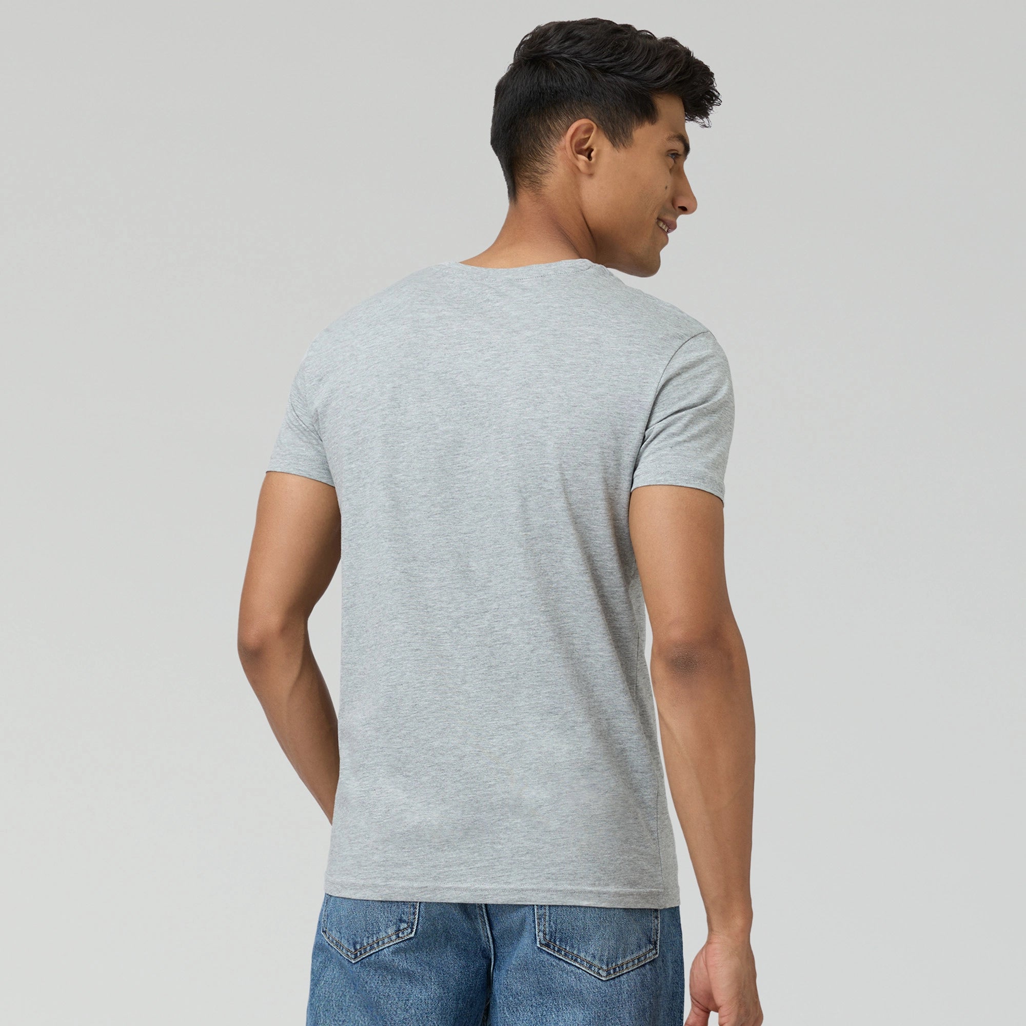 Pace Combed Cotton T-shirts Frost Grey – XYXX Apparels