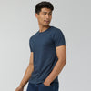 Pace Combed Cotton T-shirts For Men Isle Blue -  XYXX Crew