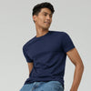 Pace Combed Cotton T-shirts For Men Midnight Blue - XYXX Crew