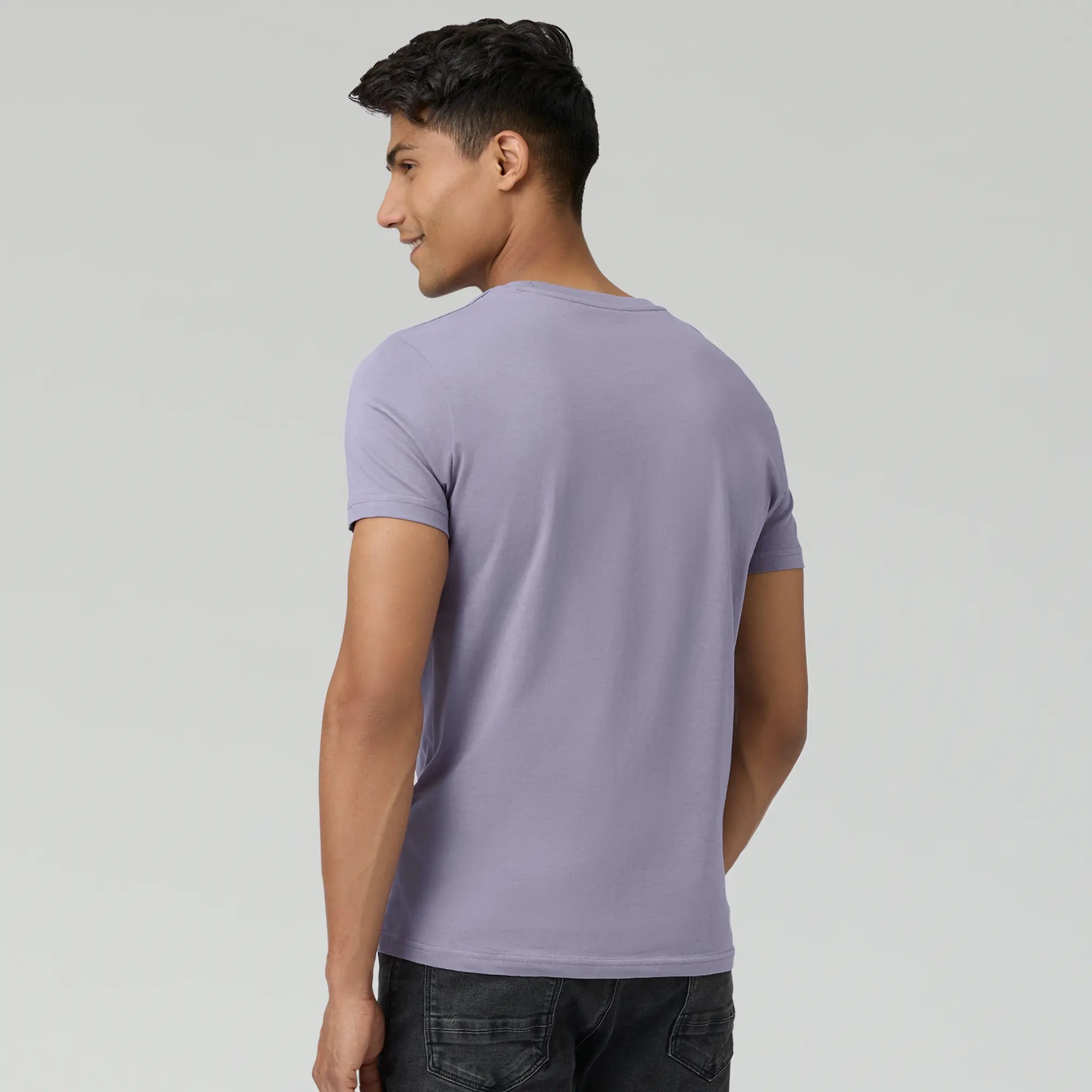 Pace Combed Cotton T-shirts Misty Lilac – XYXX Apparels