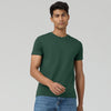 Pace Combed Cotton T-shirts For Men Pine Green - XYXX Crew