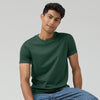 Pace Combed Cotton T-shirts For Men Pine Green - XYXX Crew