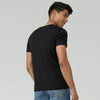 Pace Combed Cotton T-shirts For Men Pitch Black - XYXX Crew