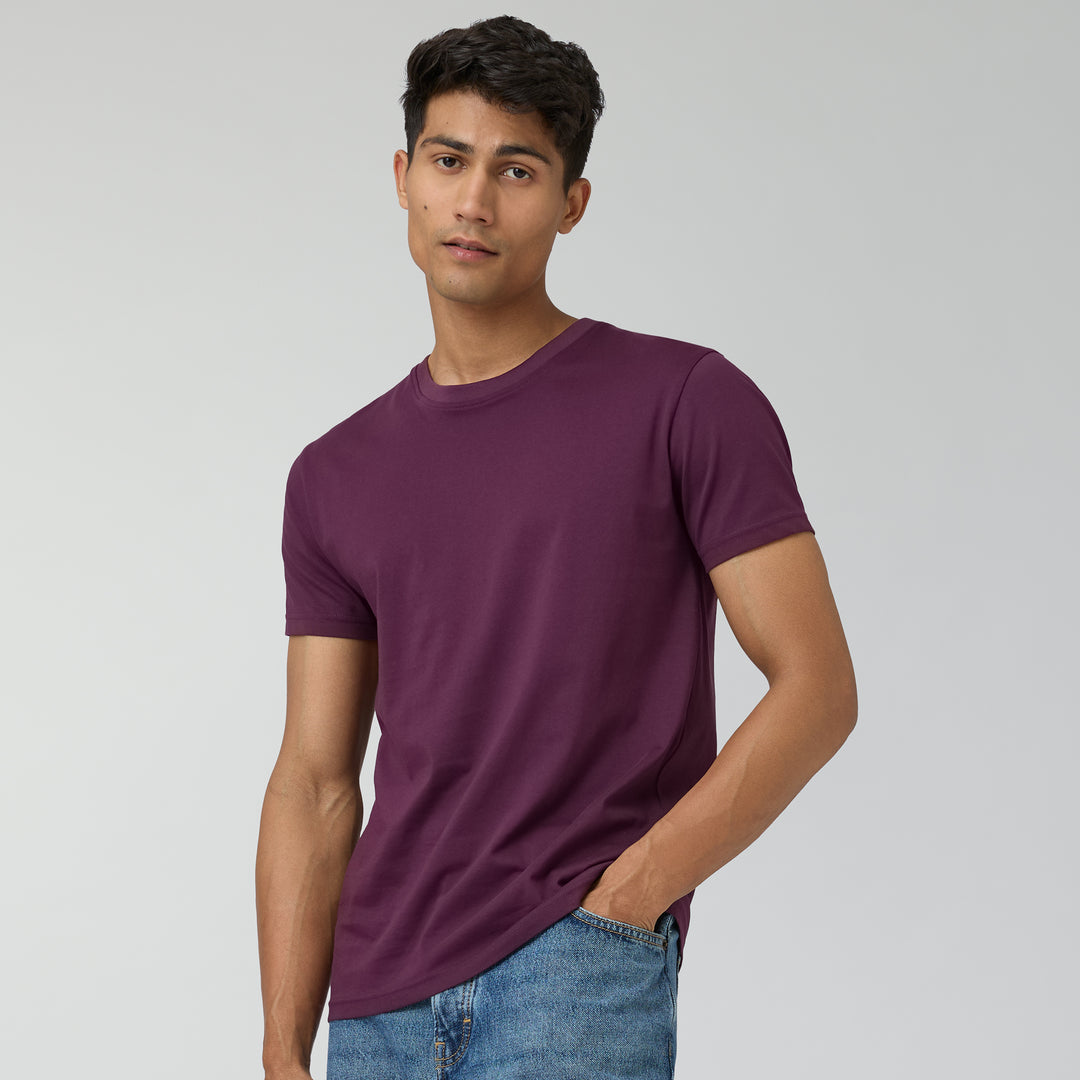Pace Combed Cotton T-shirts Pitch Black – XYXX Apparels