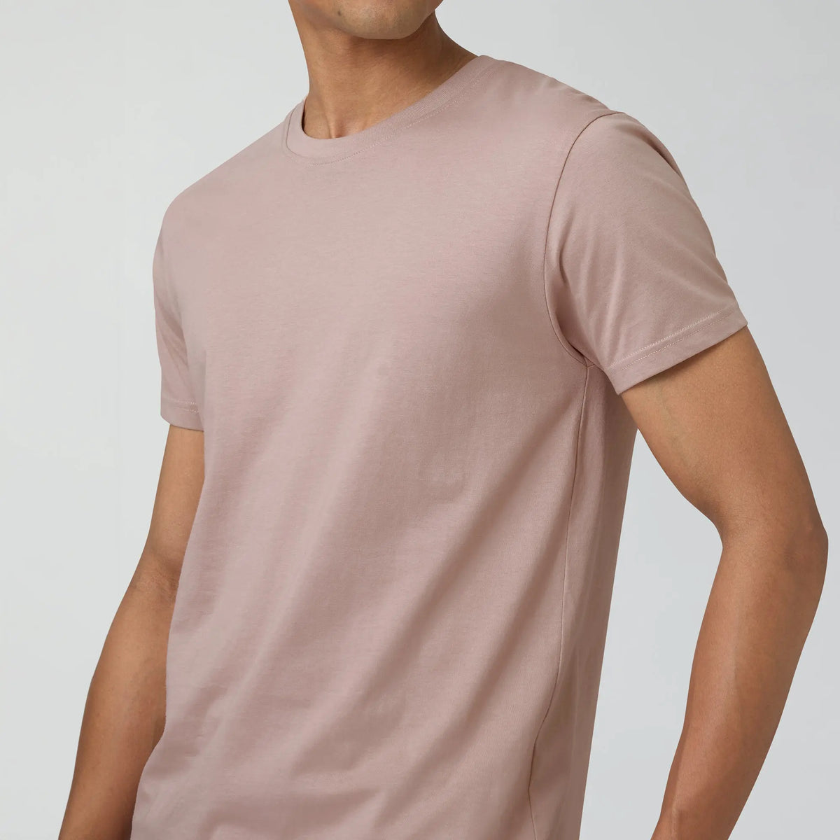 Pace Combed Cotton T-shirts Tea White - XYXX Crew