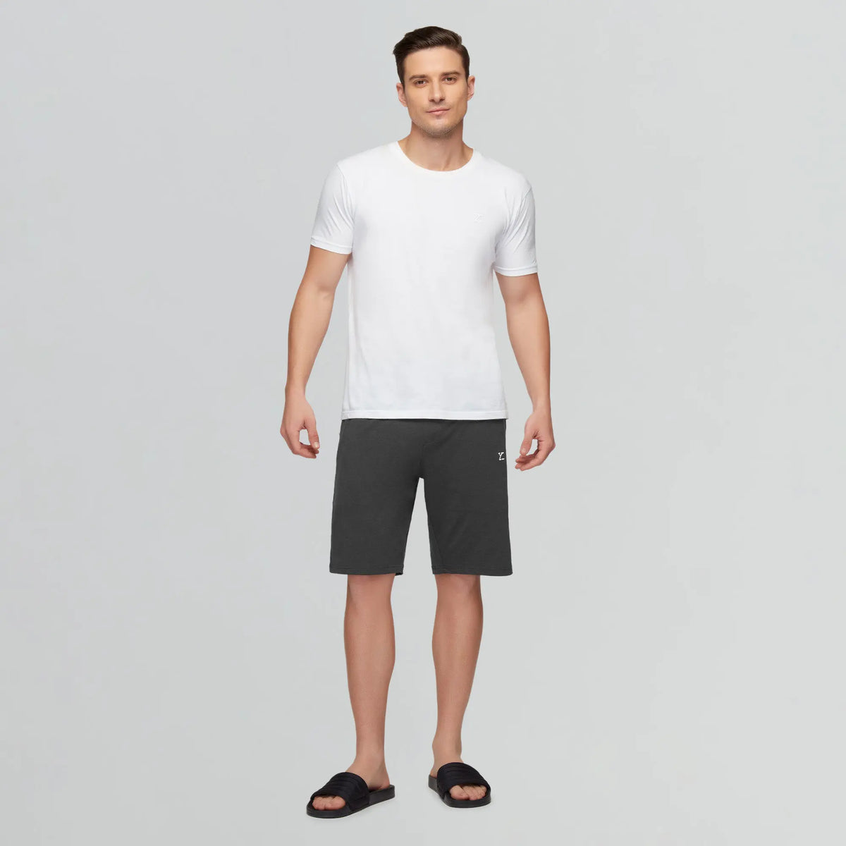 Pace Cotton Rich Shorts Graphite Grey - XYXX Crew
