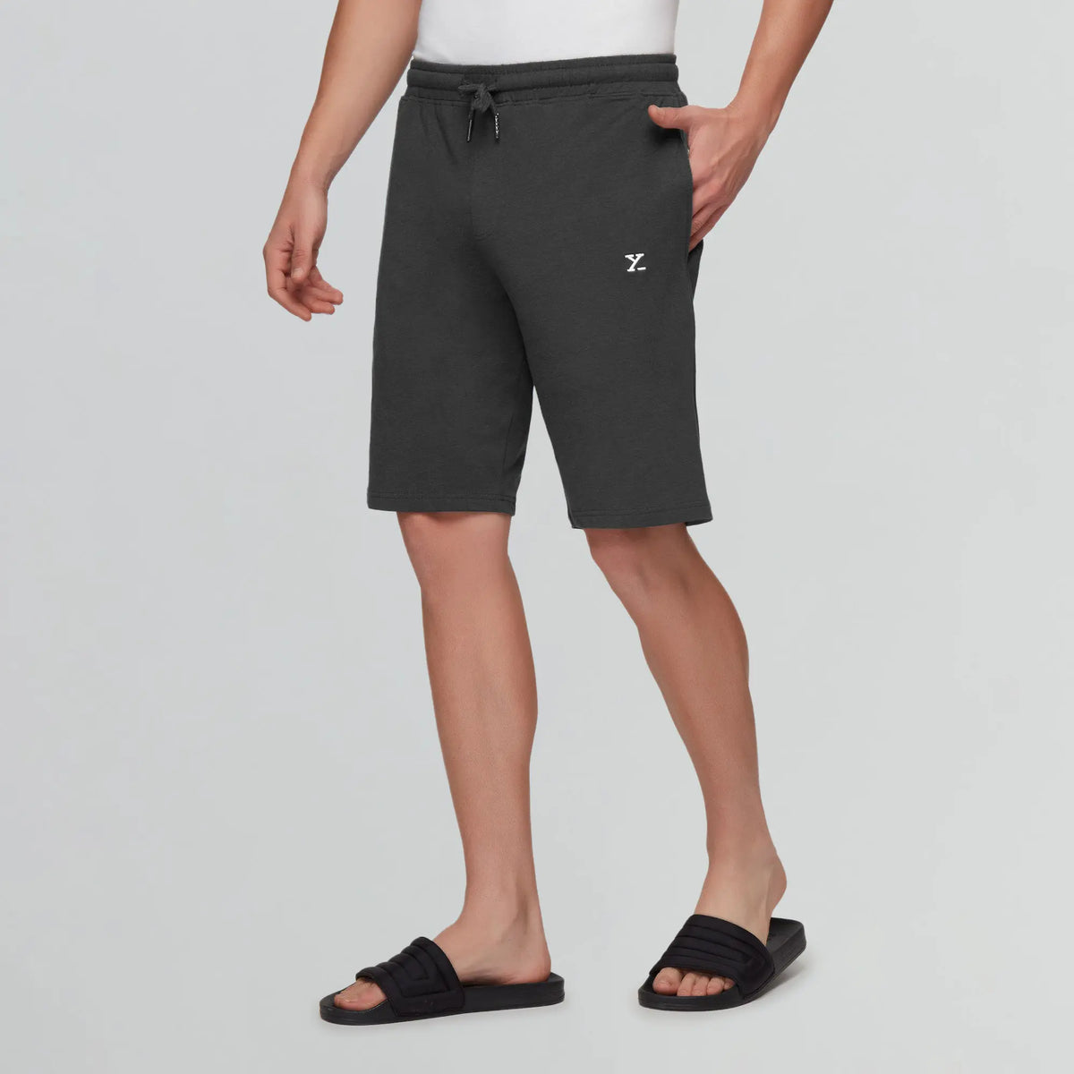 Pace Cotton Rich Shorts Graphite Grey - XYXX Crew