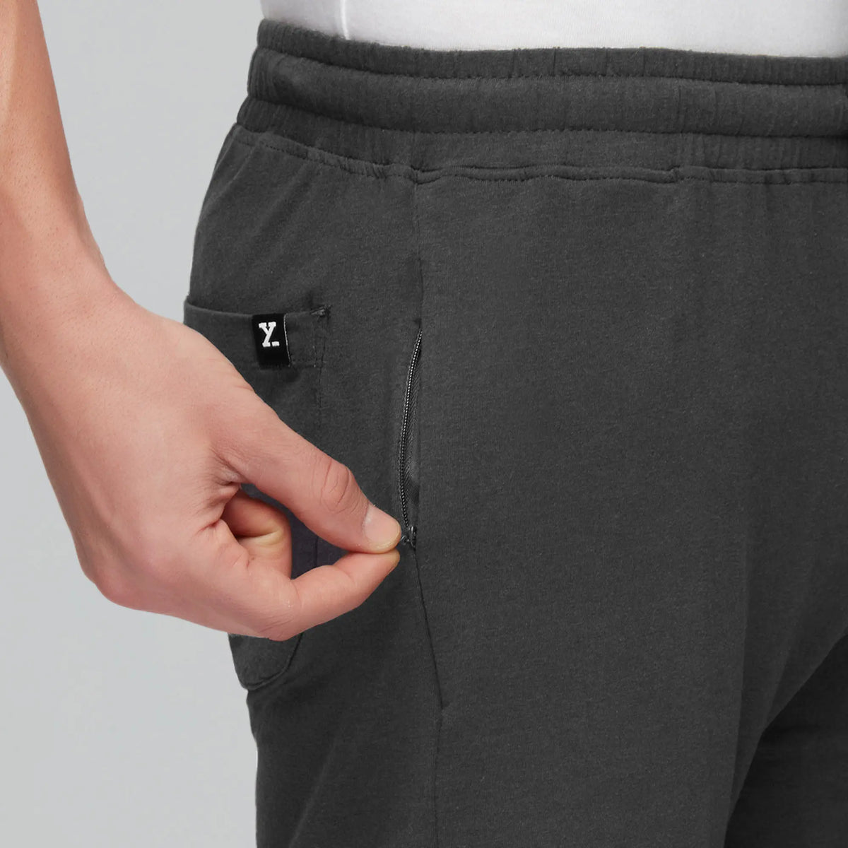 Pace Cotton Rich Shorts Graphite Grey - XYXX Crew