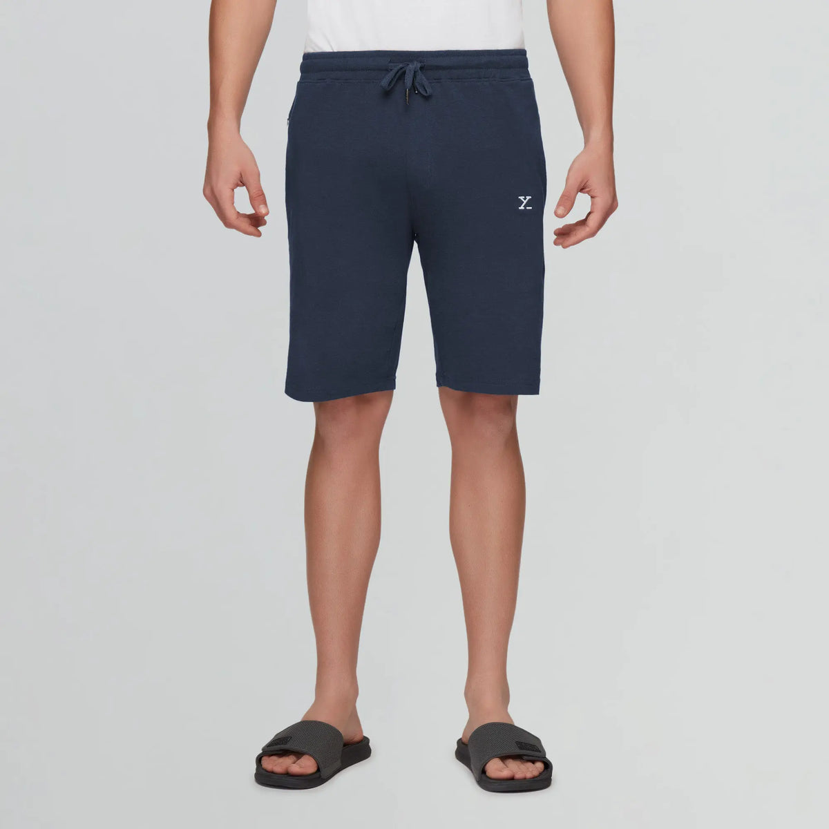 Pace Cotton Rich Shorts Midnight Blue - XYXX Crew