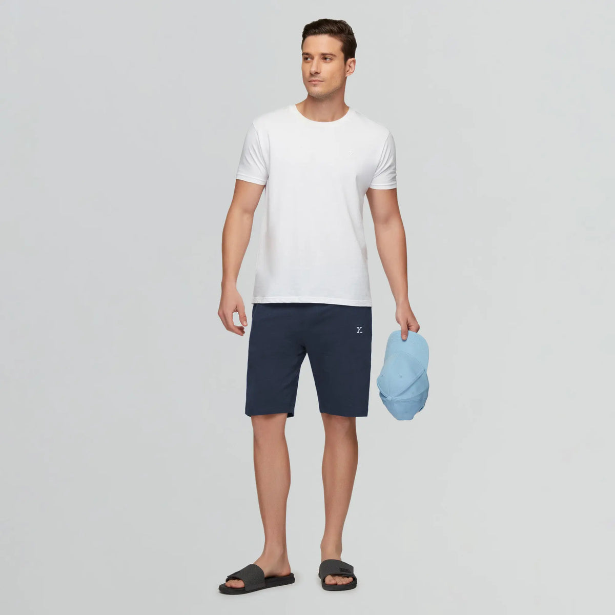 Pace Cotton Rich Shorts Midnight Blue - XYXX Crew