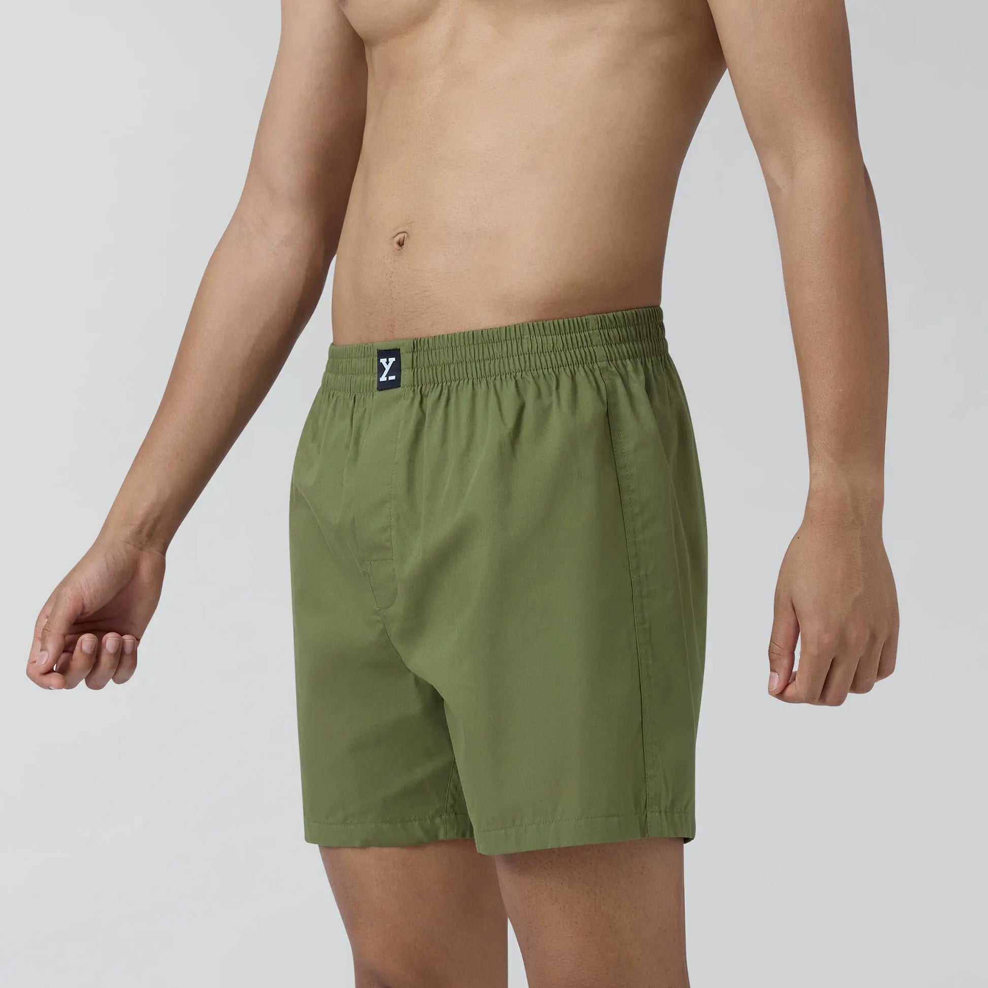 Pace Cotton Boxer Army Green - XYXX Crew