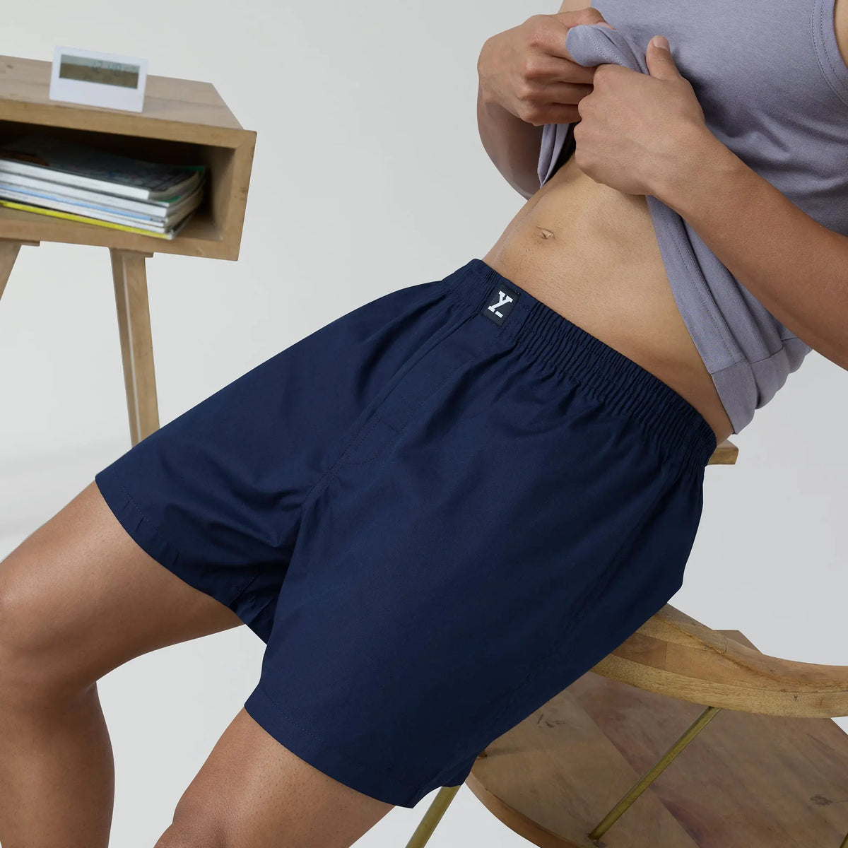 Pace Cotton Boxer Midnight Blue - XYXX Crew