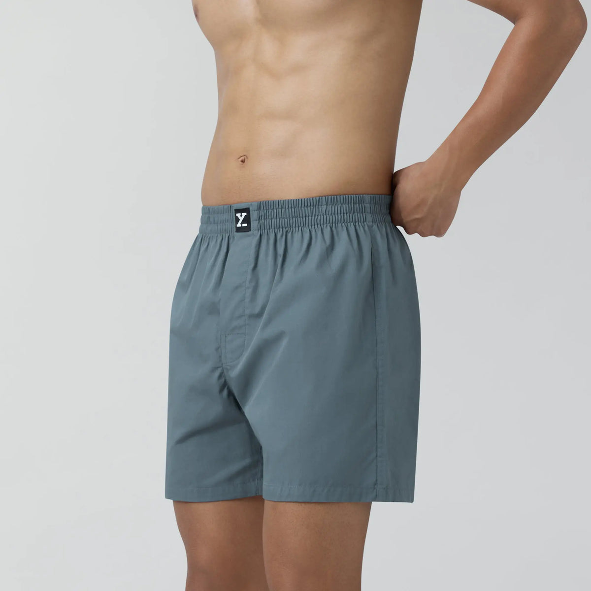 Pace Cotton Boxer Storm Grey - XYXX Crew
