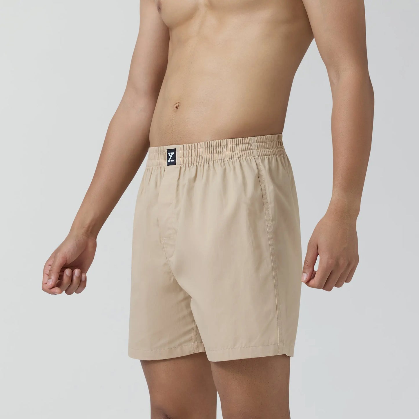 Pace Cotton Boxer Tan Brown - XYXX Crew