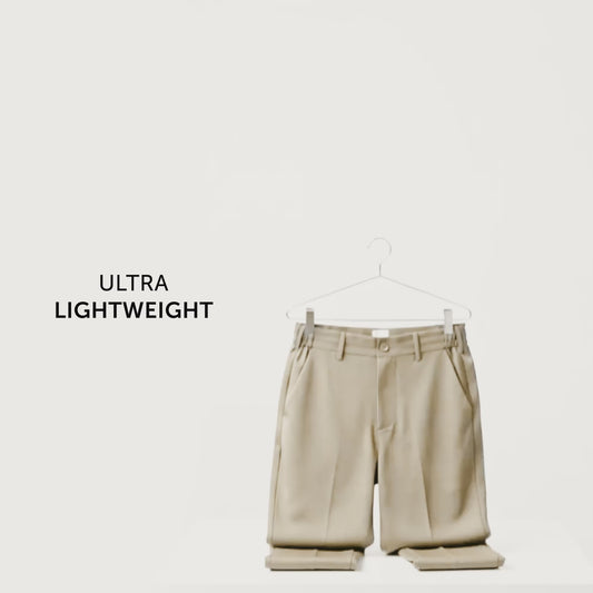 VELOCITY: Soft Stretch Pants - Straight Fit Tan Brown