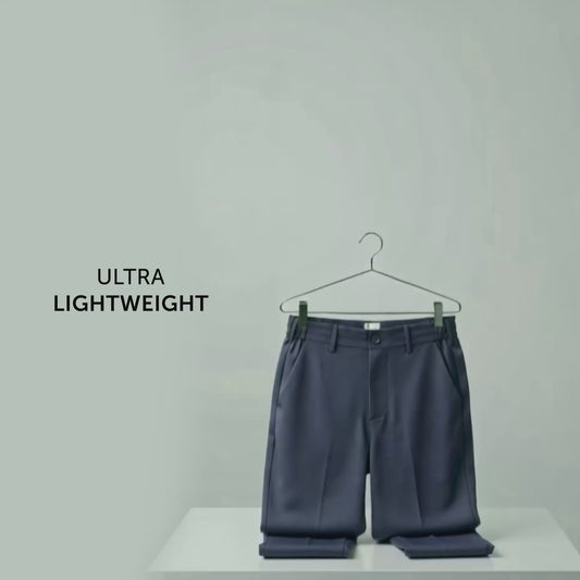 VELOCITY: Soft Stretch Pants - Straight Fit Midnight Blue