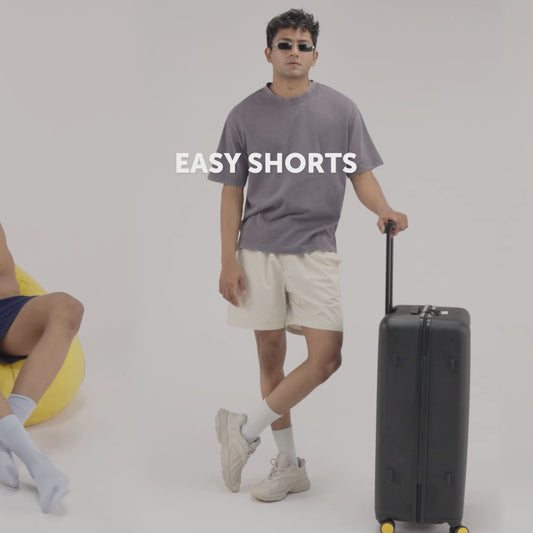 Zen Cotton Easy Shorts Ivory Latte