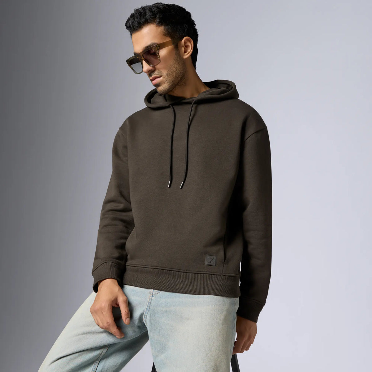 Pulse French Terry Cotton Blend Hoodies Malt Brown - XYXX Crew