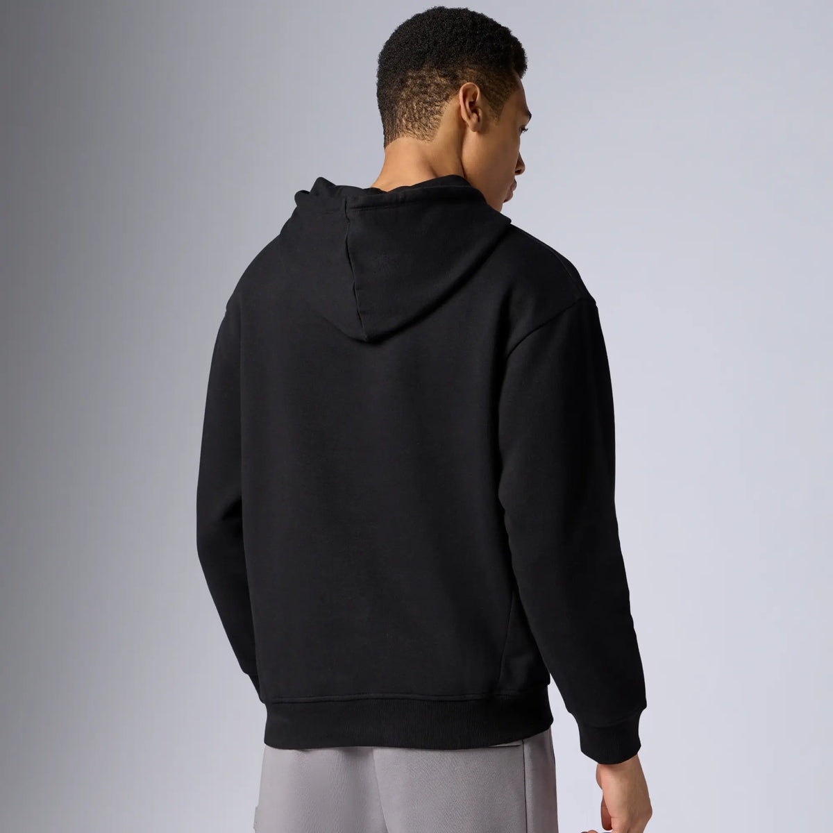 Pulse French Terry Cotton Blend Hoodies Pitch Black - XYXX Crew