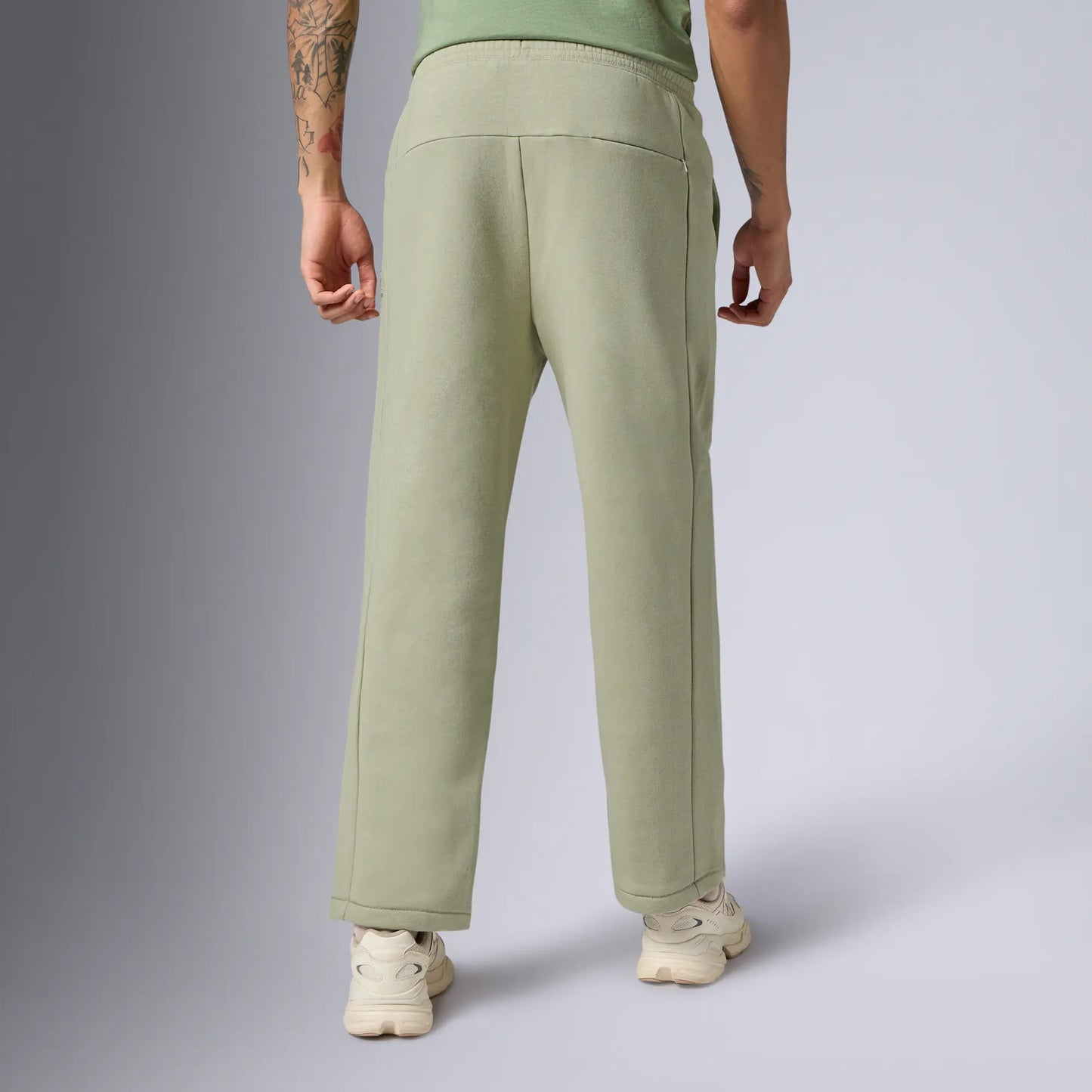Pulse French Terry Cotton Blend Sweatpants Cascade Grey - XYXX Crew