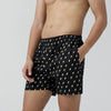 Remix Combed Cotton Boxers For Men Lightning Black - XYXX Crew