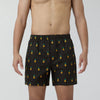 Remix Combed Cotton Boxers For Men Pineapple Black - XYXX Crew