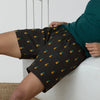 Remix Combed Cotton Boxers For Men Pineapple Black - XYXX Crew