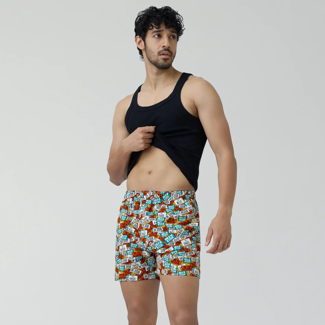 Remix Cotton Boxers (Pack of 2)