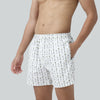 Remix Combed Cotton Boxers For Men Streetlight White - XYXX Crew