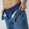 Remix Combed Cotton Boxers For Men Yacht Blue - XYXX Crew