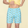 Renew Combed Cotton Boxer Shorts For Men Blue Sky - XYXX Mens Apparels