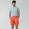 Renew Combed Cotton Boxer Shorts For Men Orange Zest - XYXX Crew