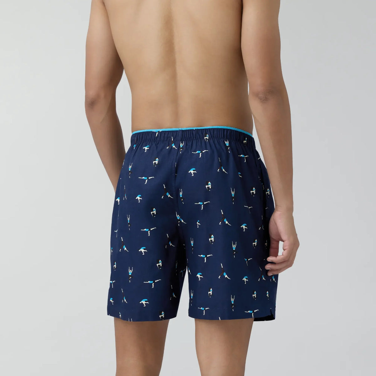Renew Combed Cotton Boxer Shorts Midnight Blue - XYXX Crew
