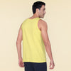 Renew Combed Cotton Tank Tops For Men Butter Yellow - XYXX Mens Apparels
