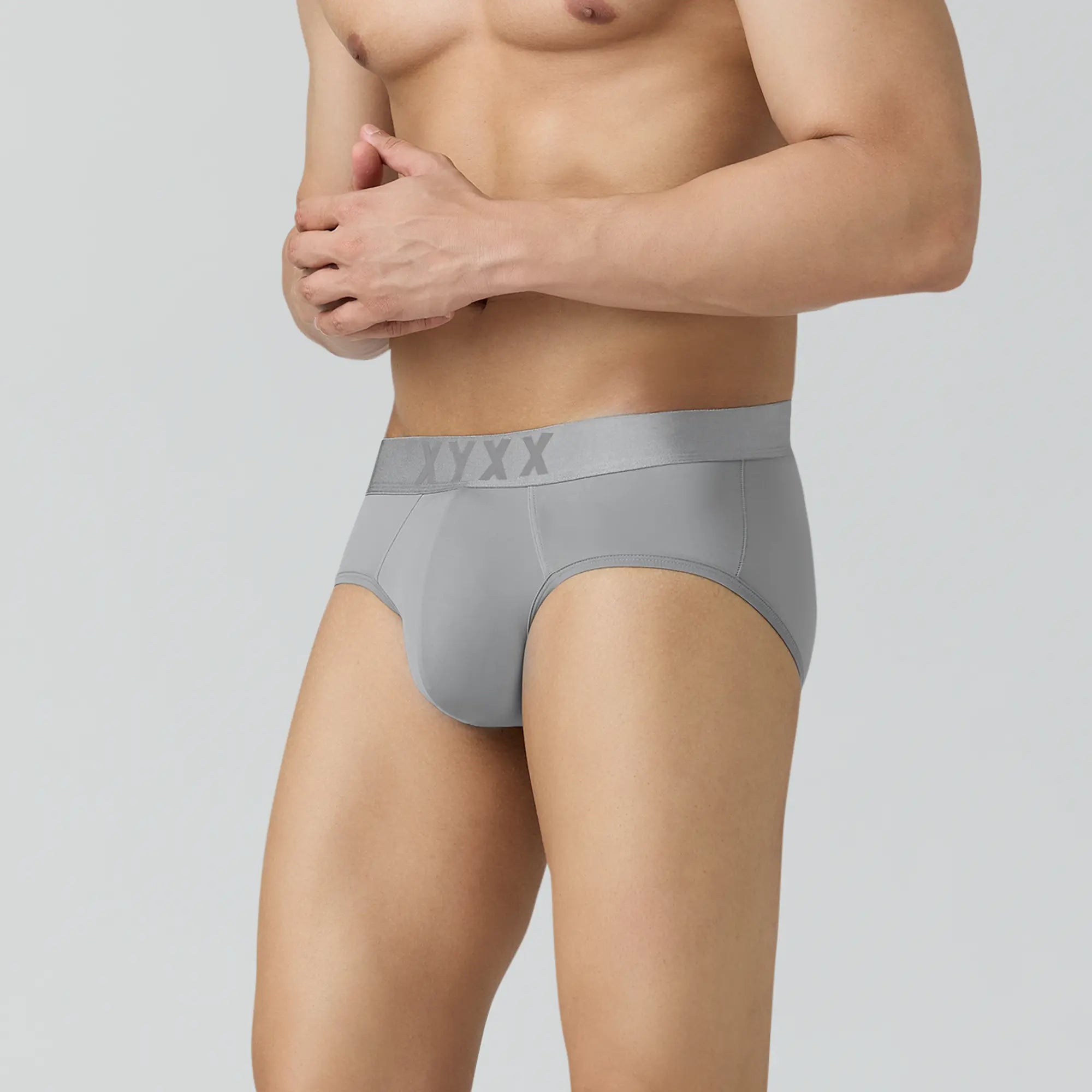 Rev Tactel Briefs Ash Grey