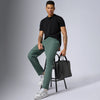 Mens Velocity Polyester Mobile Pants Pine Green