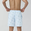 Surf Super Combed Cotton Boxer Shorts Gin Blue