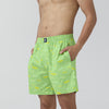 Surf Super Combed Cotton Boxer Shorts Wave Green