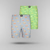 Surf Super Combed Cotton Boxer Shorts For Men (Pack of 2) - XYXX Mens Apparels