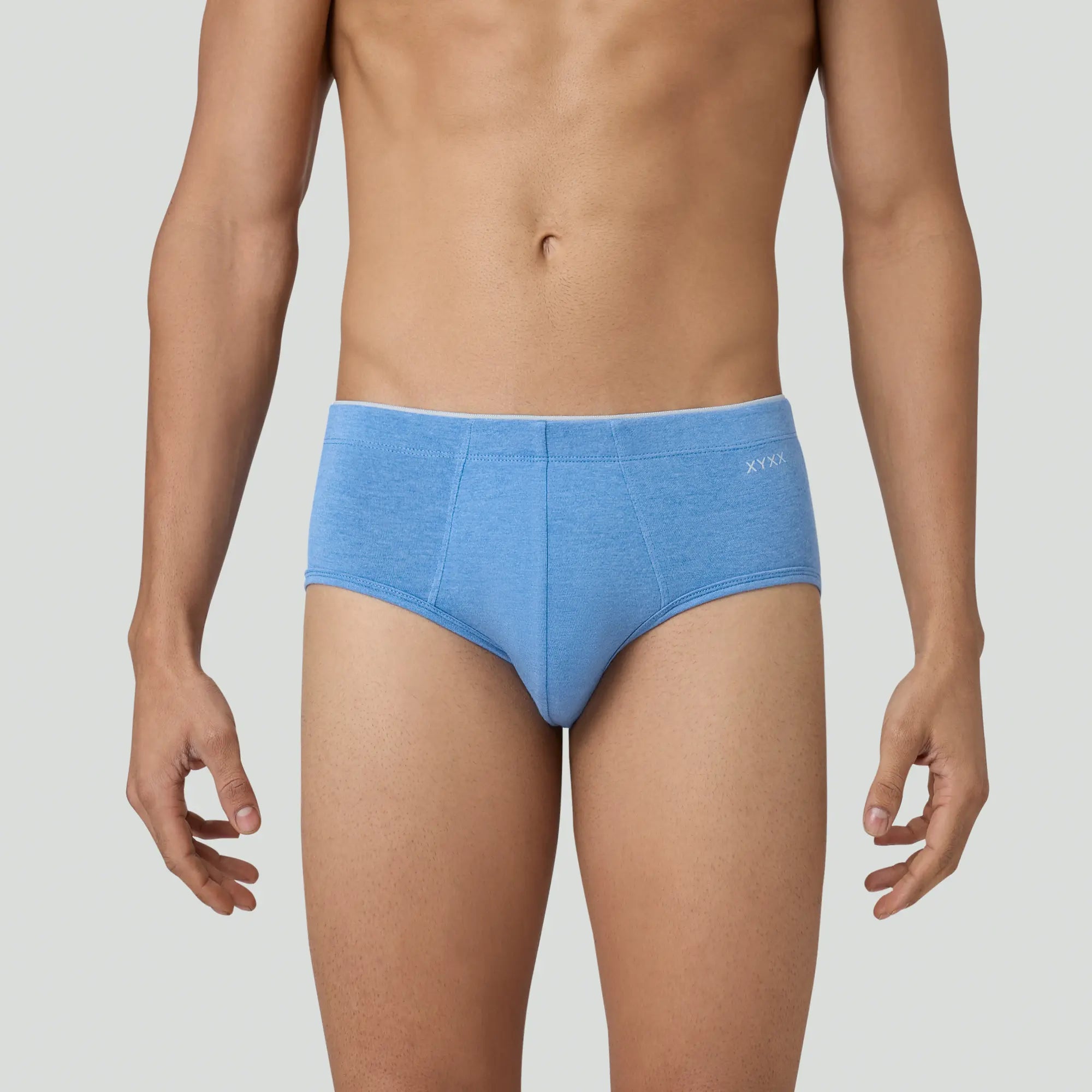 Uno Medley Modal Briefs For Men Icy Blue -  XYXX Crew